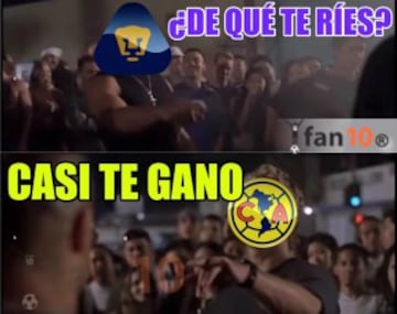 Los memes que dejó el empate entre Águilas y Universitarios