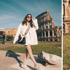 Danna Paola disfruta de sus vacaciones en Italia