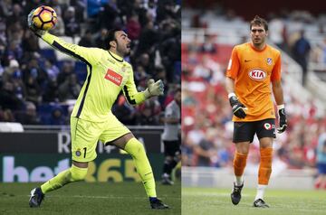 Temporadas 05/06, 09/10 con el Atlético de Madrid y la temporada 16/17 con el Espanyol