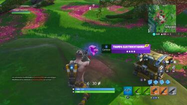 Fortnite: así es la nueva trampa electrocutadora