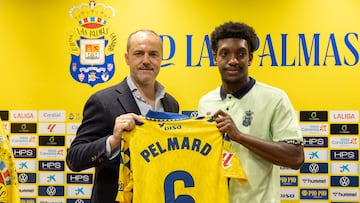 21/01/25
PRESENTACION COMO NUEVO JUGADOR
LAS PALMAS
Andy Pelmard