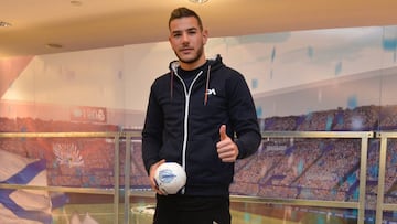 Theo Hern&aacute;ndez, jugador del Deportivo Alav&eacute;s.