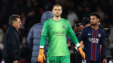 Lucas Chevalier, portero del PSG.