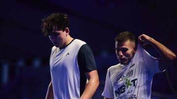 Aimar Goñi y Mario Ortega.