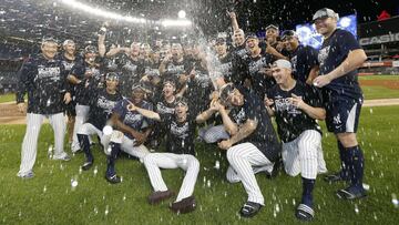 Con la victoria del jueves ante Angels, la novena de la &quot;Gran Manzana&quot; asegur&oacute; el bander&iacute;n divisional y aspiran a llegar a la Serie Mundial.
 