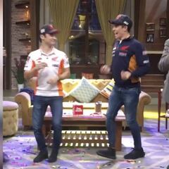 Márquez se baila un 'Carlton' al ritmo de 'Bamboleo': Pedrosa no le puede seguir