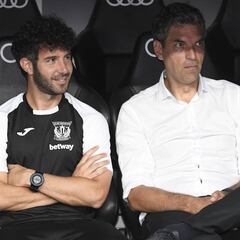El Leganés visita Mestalla con un banquillo muy ‘valencianista’
