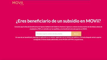 Ingreso Solidario: cómo consultar con Movii si soy beneficiario