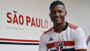 Luis Orejuela, nuevo jugador de Sao Paulo.