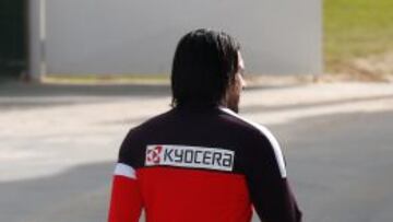 El Atléti va a Bilbao sin Falcao, lesionado, y sin Gabi, sancionado