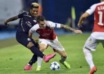 El delantero nacional registra un gol en Champions.