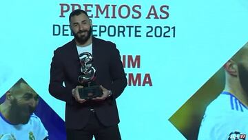 Benzema, Premio As del Deporte