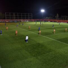 Griezmann llegó e hizo gimnasio; Correa, único que no está