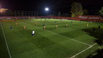 Griezmann llegó e hizo gimnasio; Correa, único que no está