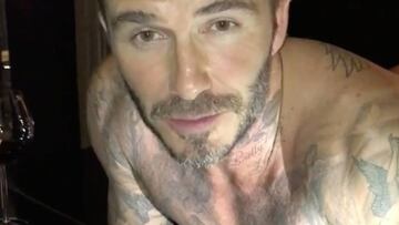David Beckham participa en el  &ldquo;22 push-up challenge&rdquo;. Im&aacute;gen: Instagram