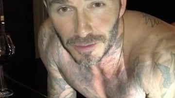 David Beckham participa en el  &ldquo;22 push-up challenge&rdquo;. Im&aacute;gen: Instagram