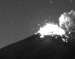 Video: Así se vieron las impresionantes bombas de lava del Popocatépetl