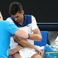 Djokovic to assess options on injured elbow after Chung defeat
