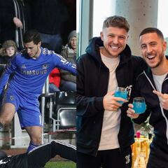 Hazard y el recogepelotas que agredió: “Lo bueno de la jubilación es ponerse al día con viejos amigos”