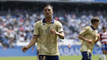 Cristian Herrera tiene un año más de contrato, pero saldrá del Deportivo.