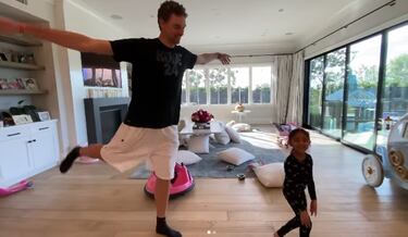La fiesta de cumplea?os del to Pau junto a la familia de Kobe Bryant