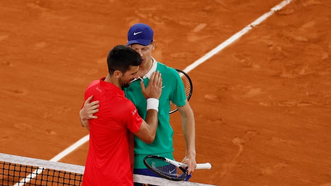 Sinner para Djokovic y jugará su primera final de Roland Garros