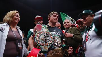 Canelo Álvarez previo a la pelea en contra de John Ryder.