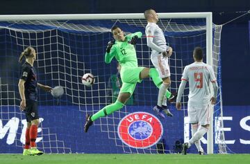 Iago Aspas y Kalinic.