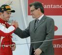 Artur Mas: "Estoy dispuesto a alternar con Valencia la F1"