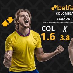 Colombia vs. Ecuador: horario, TV, pronósticos, estadísticas y clasificación