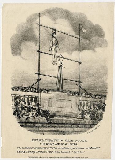 Samuel Gilbert Scott, "el saltador más temerario de la historia"
