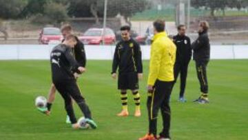 El Borussia Dortmund ya se encuentra en tierras espa&ntilde;olas.