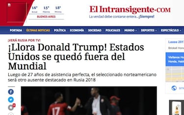 La prensa mundial reacciona al adiós de USA: "¡Llora, Trump!"