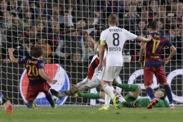 Gol 1-1 se Sergi Roberto