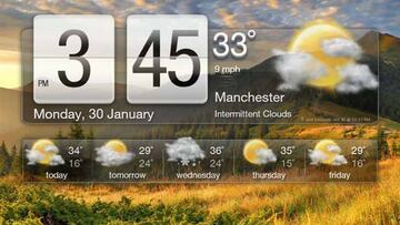 Consulta el tiempo desde el escritorio de Windows 10 con esta app