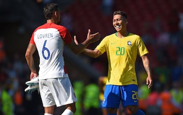 Brazil 2-0 Croatia: friendly - in pictures