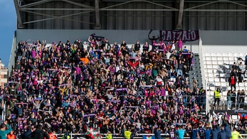 La afición armera en su desplazamiento a Burgos esta temporada