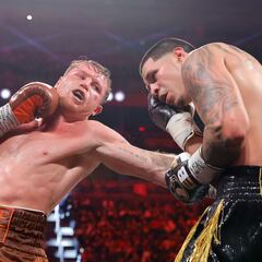 ‘Canelo’ Álvarez derrotó a Édgar Berlanga para seguir reinando en las 168 libras