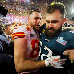 Travis y Jason Kelce rompen en llanto al recordar a su madre Donna junto a ellos en el Super Bowl LVII