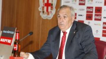 DESCONTENTO. Alfonso García espresó su malestar por la manera en que el equipo perdió contra el Sevilla.