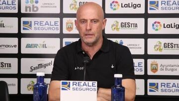 Calero, en rueda de prensa.