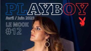 Pol¨¦mica en Francia: la secretaria de Estado Marl¨¨ne Schiappa, portada de ¡®Playboy¡¯