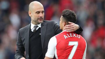 Alexis Sánchez quiere dar vuelta su adverso historial contra Pep