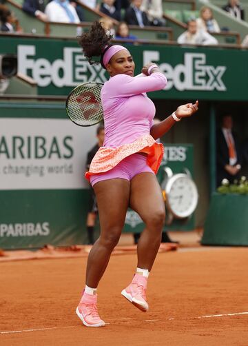 El llamativo estilo de Serena Williams