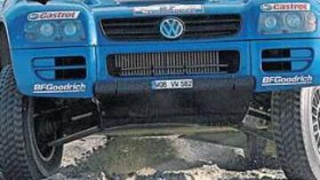 <b>MONSTRUO DEL DESIERTO. </b>El Race Touareg no es un coche especialmente veloz, pero transmite unas sensaciones únicas, parece que puede con todos los obstáculos.