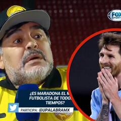 Maradona carga contra Messi: "Es inútil hacer caudillo a quien va 20 veces al baño antes de jugar"