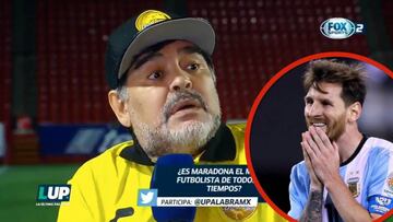 Maradona carga contra Messi: "Es inútil hacer caudillo a quien va 20 veces al baño antes de jugar"