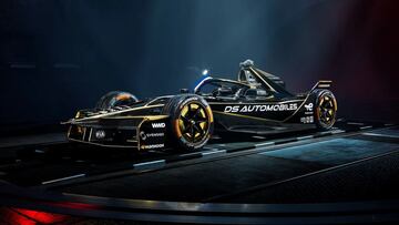 El nuevo Gen3 Evo del equipo DS Penske de Fórmula E.