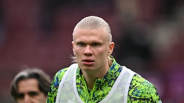 Erling Haaland injury update from Pep Guardiola