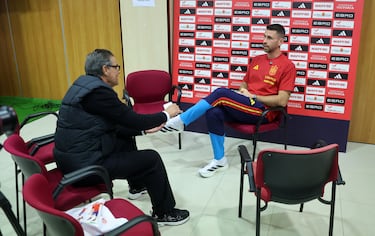 “Al balón al que no llega Courtois no llegamos ninguno”